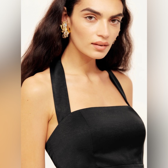 Reformation Edessa black formal gown NWT size 0 - Picture 5 of 7